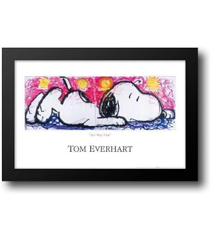 Amazon.com: Tom Everhart Framed Art Print 40x28 Dog Breath
